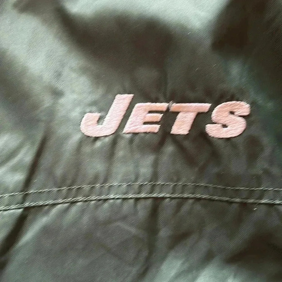 Jets reebok vintage bomber jacket - Picture 4 of 8